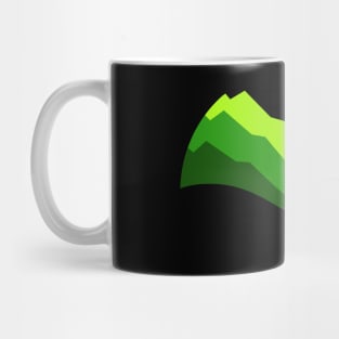 mountain sunshine flow Mug